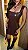 Vestido curto Mara - Marrom - Imagem 2