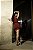 Vestido curto Lais - Bordo - Imagem 3