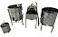 Kit Apícola Promocional - Centrífuga Elétrica 32/12 quadros + Mesa Desoperculadora 32 quadros + Decantador de Mel 200KG com base + Prensa (Brinde) - Imagem 1