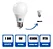 Lâmpada Ultraluz Led 9w 6500k Branco Frio Bulbo E27 Bivolt - Imagem 7