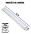 Luminária Slim 36w Led Sobrepor Branco frio 120cm Bivolt - Imagem 7