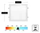 Painel Plafon Ultraluz Led 12w Embutir Branco Frio Bivolt - Imagem 6