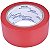 Fita de Demarcação Adesiva 48mm x 30m Vermelha Plastcor - Imagem 2