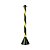 Pedestal Sinalizacao Zebrado 90cm Kteli - Imagem 3