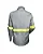 Camisa Jaleco Nr10 Cinza Claro C/ Refletivo Verde Cedrotech Ca 44108 - Imagem 3