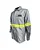 Camisa Jaleco Nr10 Cinza Claro C/ Refletivo Verde Cedrotech Ca 44108 - Imagem 2