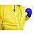 Macacão impermeável 7001 Nylon Tamanho G Amarelo CA 43617 - Imagem 3