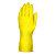 Luva de Latex Amarela Tamanho 10 Plastcor Ca 34141 - Imagem 2