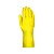 Luva de Latex Amarela Tamanho 9 LTX 700 Plastcor CA 34141 - Imagem 2
