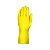 Luva de Latex Amarela Tamanho 9 LTX 700 Plastcor CA 34141 - Imagem 3