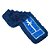 Mop po acrilico 40X15cm Refil P/sup. Bettanin/Bralimpia/Tomki azul Nobre - Imagem 1
