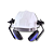 Capacete Branco com Abafador Conjugado 16db Plastcor CA31469 - Imagem 2
