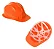 CAPACETE PLASTCOR CA 31469 LARANJA - Imagem 1
