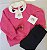 Conjunto Tricot Rosa - Imagem 3
