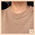 Colar N Sra Aparecida Strass Dourado - Imagem 4