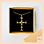 Colar Crucifixo Torcido Dourado - Imagem 4