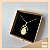 Colar Vinde Espírito Santo Oval Dourado - Imagem 3