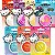 Lip Balm Macaron FPS24 Tutti-Frutti Sabrina Sato Hello Kitty 8g - Imagem 5