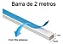 Canaleta Alumbra 2 X 1 X 200cm C/Fita Adesiva Bc - Imagem 2