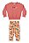 Conjunto Moletom Menina Felicidade - Imagem 3