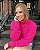 Cropped Tricot Rosa Pink - Imagem 1