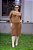 Vestido Canelado Decote Quadrado - Imagem 2