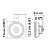 BUZINA AUTOMOTIVA BIBI PAQUERINHA 12V PARA FIAT GM KIA HELLA - Imagem 5