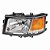 FAROL PRINCIPAL SCANIA NTG XT FOCO SIMPLES 24V ESQUERDO EDN - Imagem 1