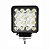 FAROL DE TRABALHO 16 LEDS 48W 10-30V QUADRADO F-432 - Imagem 1