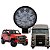 FAROL DE MILHA TRABALHO 9 LEDS 12/24V 9W REDONDO EDN - Imagem 1