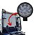 FAROL DE MILHA TRABALHO 9 LEDS 12/24V 9W REDONDO EDN - Imagem 3