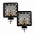FAROL DE TRABALHO QUADRADO 16 LEDS 48W 10-30V - Imagem 1