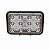 FAROL AUXILIAR RETANGULAR 12 LEDS BIVOLT 140×93 MM EDN - Imagem 1