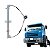 MAQUINA DE VIDRO MANUAL PARA WORKER TITAN TRACTOR  97-00 LE - Imagem 1