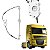 MÁQUINA VIDRO ELÉTRICA PARA DAF XF105 DIREITA S/ MOTOR ZINNI - Imagem 2