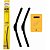 KIT LIMPA PARABRISA PALHETA PARA CELTA CORSA PRISMA 18P DYNA - Imagem 5