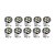 LÂMPADA LED T10 12V AUTOPOLI 1,8W BRANCA 2821 KIT 10 PEÇAS - Imagem 5