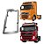 MOLDURA FAROL ARO PARA VOLVO FH12/FM 04-09 ESQUERDO EDN - Imagem 7
