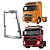 MOLDURA FAROL ARO PARA VOLVO FH12/FM 04-09 DIREITO EDN - Imagem 2