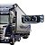 FAROL PARA SCANIA SÉRIE 4/5 PGR ESQUERDO FULL LED C/ PISCA - Imagem 1