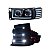FAROL PARA SCANIA SÉRIE 4/5 PGR ESQUERDO FULL LED C/ PISCA - Imagem 8