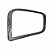 ARO MOLDURA FAROL PRINCIPAL PARA MERCEDES AXOR LD CROMADO - Imagem 3