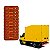 KIT 10 LANTERNA LATERAL ASPOCK BIVOLT PARA CARRETA FACCHINI - Imagem 1
