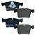 PASTILHA DE FREIO DIANTEIRA PARA  BMW 1/3/4 X3/X4 ATE 2017 - Imagem 2