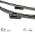 PAR PALHETA LIMPADOR PARABRISA GM ONIX PRISMA 24P DYNA - Imagem 3