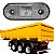 LANTERNA LATERAL BIVOLT UNIPOINT CRISTAL ORIGINAL ASPOCK - Imagem 4