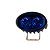 FAROL SEGURANÇA LED BLUE SPOT AZUL EMPILHADEIRA PULVERIZADOR - Imagem 6