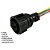 CHICOTE ELET LANTERNA/INTERRUPTOR PARA VOLVO IVECO SCANIA - Imagem 2