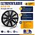 ELETROVENTILADOR VENTOINHA 12V UNIVERSAL 80W (10 PAS) GAUSS - Imagem 5
