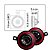 PAR BUZINA PAQUERINHA 12V UNIV PARA CARRO CAMINHAO 54W HELLA - Imagem 2